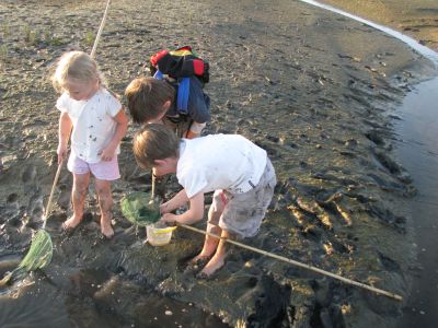 F�r Kinder ist die Natur ein riesiger Abenteuerspielplatz.