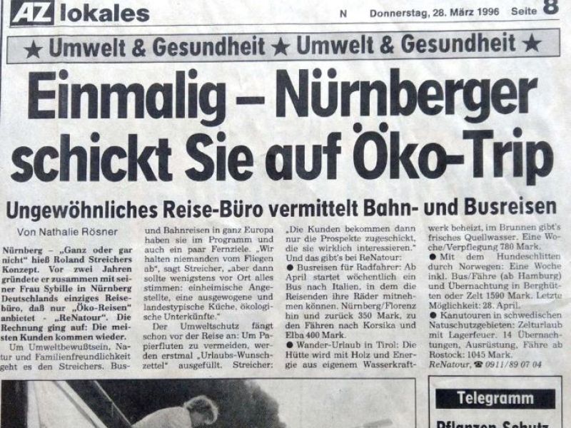 1996 �kotrip mit ReNatour