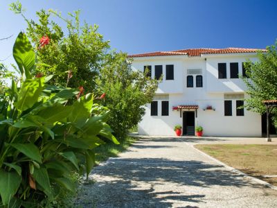 Seminarhaus Anlage Pilion Griechenland Yoga 