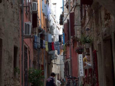 Rovinj auf der Halbinsel Istrien.