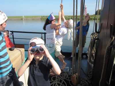 Au�ergew�hnliches zu entdecken gibt�s an Bord bestimmt!