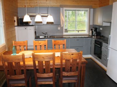 K�che in Haus Kaita bei Ristiina
