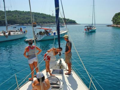 Segelt�rn Dalmatien Kornaten Kroatien