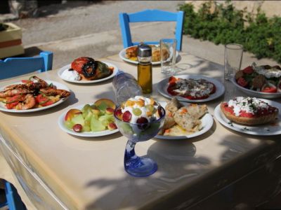 Kretische K�che Spezialit�ten