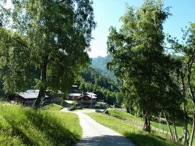 Wandern ohne Gep�ck im Aostatal Agriturismo Le Soleil