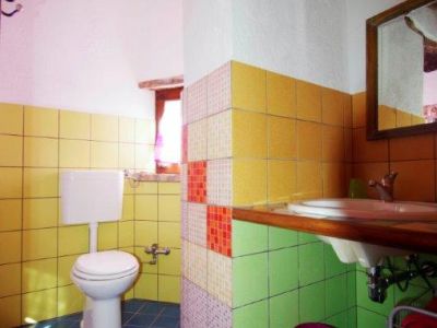 Italien Belmonte Calabro Albergo Diffuso Badezimmer