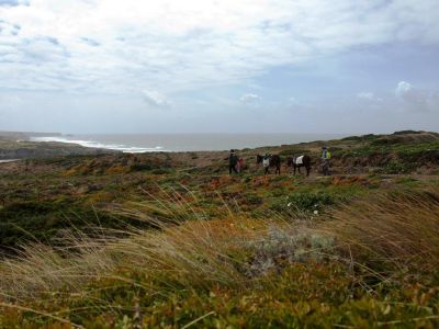 Eselwandern an der Algarve Portugal Eltern mit Kind Reise