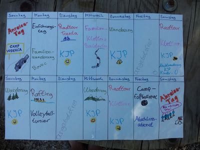 Aktivurlaub in der Gruppe in Slowenien in den Alpen