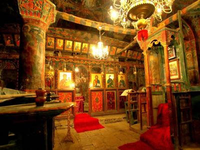 Wanderwoche in Albanien individuell  - Kirche von innen