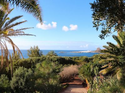 �kohotel auf Gran Canaria: Blick aufs Meer-Agaete-Gran Canaria-Wanderwege