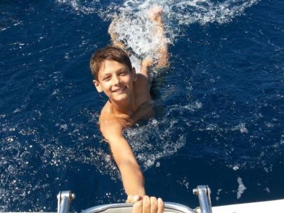 Familiensegelt�rn mit �lteren Kindern 