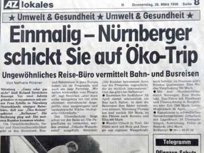 1996 �kotrip mit ReNatour