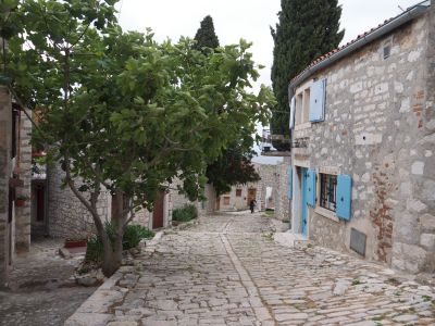 K�stenort Rovinj in Istrien.