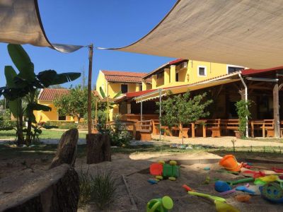 Sandkasten Restaurant Korfu Honigtal