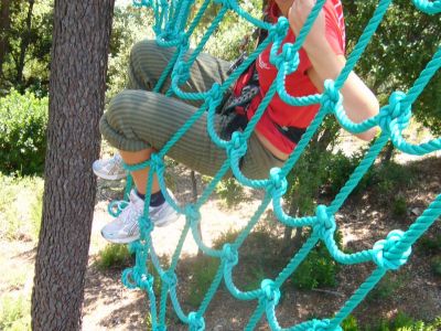 Hier kann man schon mal Klettern �ben