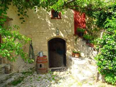 Eine Wasserstelle w�hrend der Eselwanderung in den Abruzzen