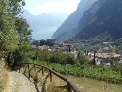 Wandern von Riva del Garda nach Venedig - Panoramaweg