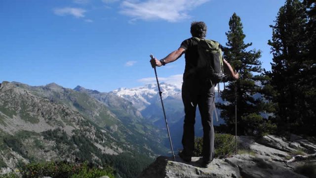 individuelle Etappenwanderung ohne Gep�ck im Val di Lys 