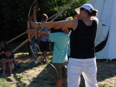 Bogenschie�en im Urlaub in Serra Monchique Portugal