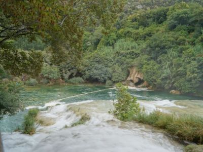 Krka Wasserf�lle Natururlaub Urlaub mit Kindern