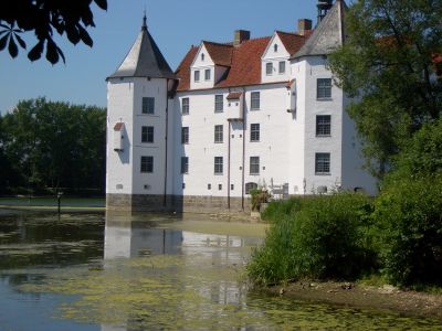 Wasserschloss in Gl�cksburg an der Ostsee