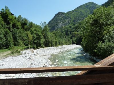 Der Maira Fluss im Piemont.