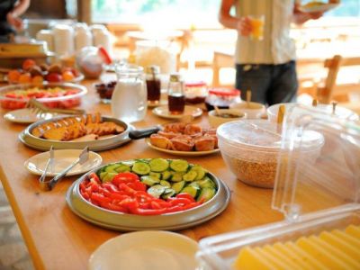 Honigtal auf Korfu Fr�hst�cksbueffet