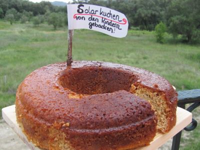 Backen mit Kinder im Kinderprogramm auf Korfu