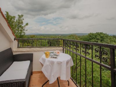 Ferienwohnung mit Terrasse in Kroatien Urlaub auf dem Bauernhof