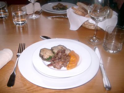 Auf der Piemont-Wanderreise wird ein mehrg�ngiges Men� serviert...