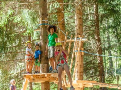 Waldspielplatz Flying Fox Kinderbetreuung Tirol, �sterreich