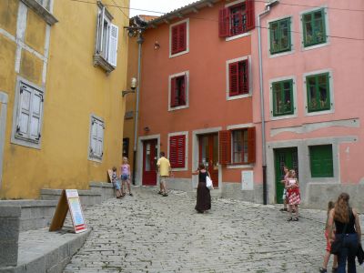 Labin auf der Halbinsel Istrien.