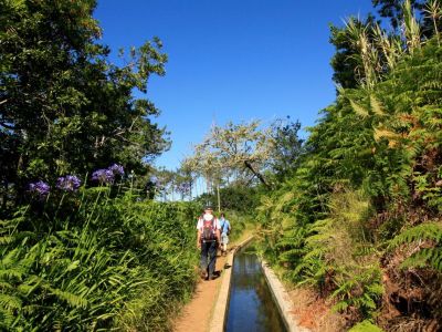 Levada Wanderung ohne Gep�ck auf Madeira