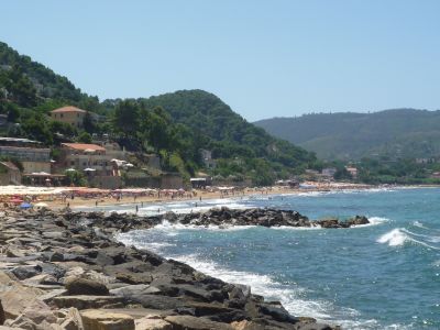 Die K�ste im Nationalpark Cilento.