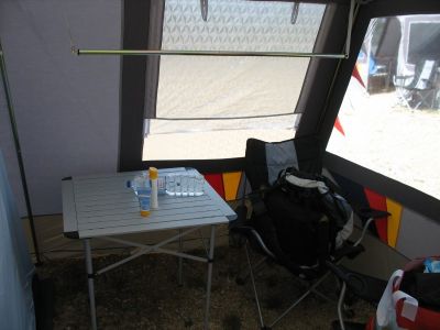 Ein guter Platz um Postkarten zu schreiben