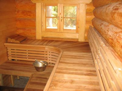 Familienurlaub Finnland Sauna im �ko-Haus