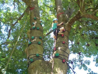 familiencamp familienurlaub in deutschland klettern