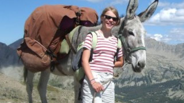 Eselwandern in den franz�sischen S�dalpen