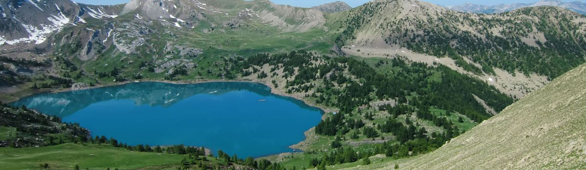 Bergwandern in S�dfrankreich Nationalpark Mercantour Lac d Allos