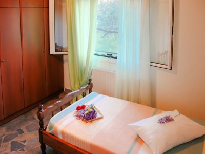 Villa Platani Blick in den begr�nten Garten