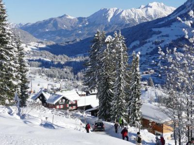 Tallifte bei Hirschegg, Kleinwalsertal