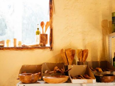 Praktische Dinge f�r die K�che aus Olivenholz