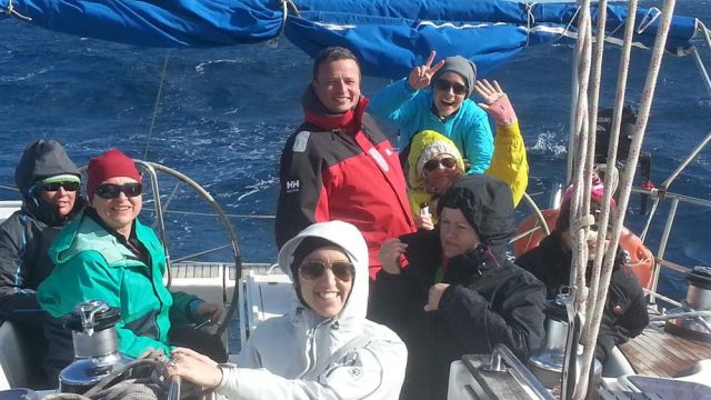 Gruppen Segelreise Silvester