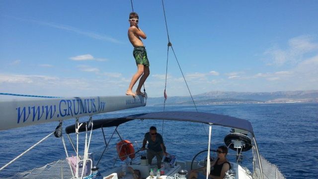 Segelt�rn f�r Teenager Kroatien