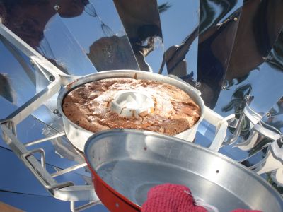 Honigtal Korfu Griechenland Solarkuchen