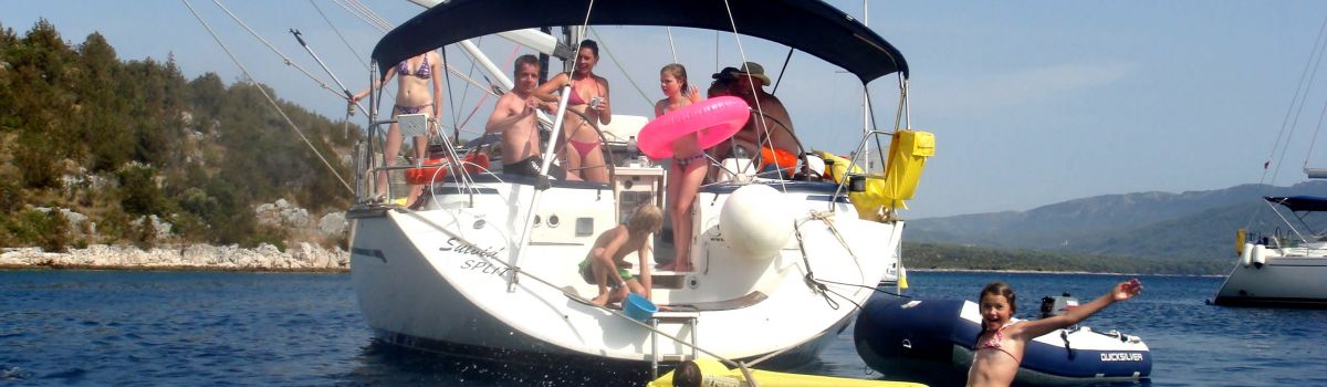 segelreise kroatien f�r familien und kinder