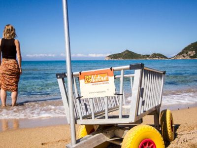 ReNatour Bollerwagen am Strand