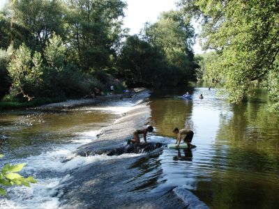 Baden im Nahewehr